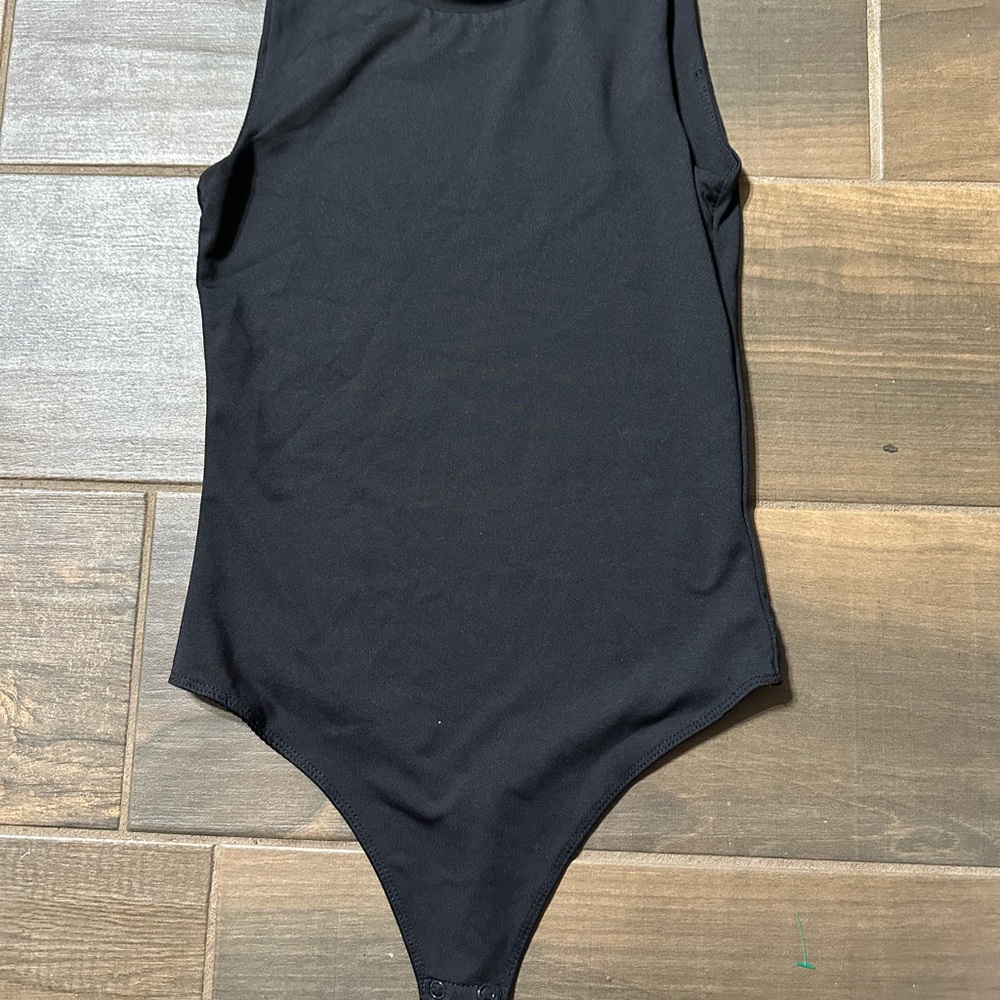 House of Harlow 1960 Classic Black Bodysuit